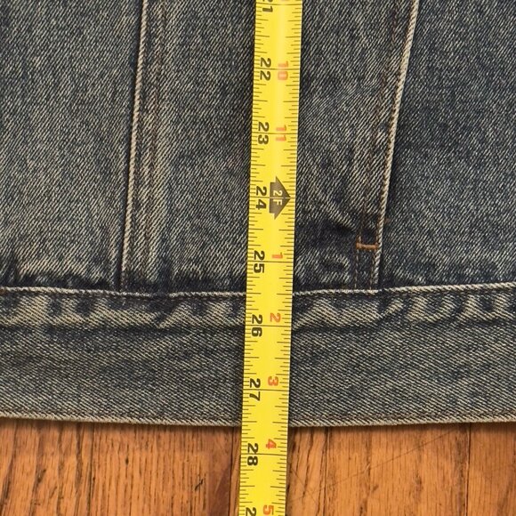 Harley-Davidson Mens Biker Denim Vest-3XL XXXL  Snap Leather Patch Pockets Core - Picture 7 of 8